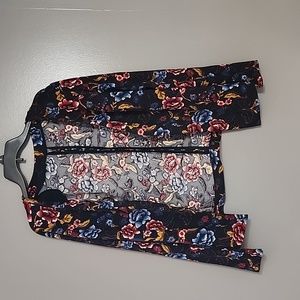 Womens lightweight floral jacket